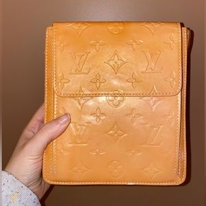 LV Yellow Vernis Crossbody